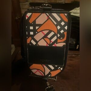 Authentic TB Monogram Novacheck phone bag with guitar strap